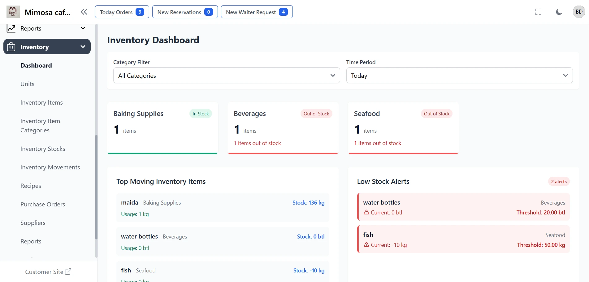 Restaurant Inventory Management Software in Nepal: Stock, Recipes & Margins — featured image, Restronp restaurant blog Nepal